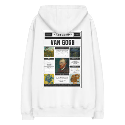 "Van Gogh Makes the News" - Hoodie Tee Art Dealer